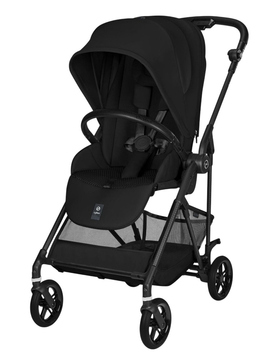 Cybex Прогулочная коляска Melio Carbon 2026 Magic Black Cybex Прогулочная коляска Melio Carbon 2026 Magic Black — изображение 1