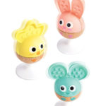 Hape Набор погремушек-прорезывателей Веселое трио