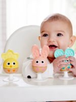 Hape Набор погремушек-прорезывателей Веселое трио — изображение 3