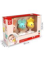 Hape Набор погремушек-прорезывателей Веселое трио — изображение 7