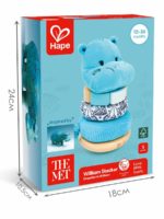 Hape Пирамидка Бегемотик Уильям — изображение 8