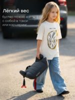 Happy Baby Бустер Rider Beige Grey — изображение 8