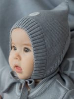 Наследник Выжанова Демисезонная шапка Гном серая — изображение 2