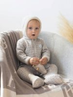 Наследник Выжанова Комбинезон с капюшоном на подкладке бежевый — изображение 3
