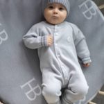 Наследник Выжанова Комбинезон вязаный серый