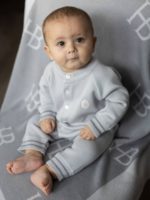 Наследник Выжанова Комбинезон вязаный серый — изображение 2