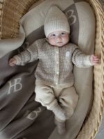 Наследник Выжанова Комплект (кардиган, брюки) бежевый — изображение 2