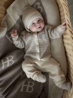 Наследник Выжанова Комплект (кардиган, брюки) бежевый