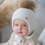 Наследник Выжанова Шапка из шерсти мериноса жемчужная