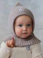 Наследник Выжанова Шапочка-шлем какао