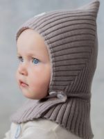 Наследник Выжанова Шапочка-шлем какао — изображение 3