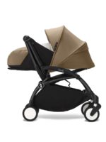 Stokke Коляска 2 в 1 Yoyo3 с мягкой люлькой шасси черное Кофейный — изображение 5