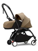 Stokke Коляска 2 в 1 Yoyo3 с мягкой люлькой шасси черное Кофейный — изображение 3
