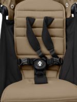 Stokke Коляска 2 в 1 Yoyo3 с мягкой люлькой шасси черное Кофейный — изображение 17