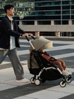 Stokke Коляска 2 в 1 Yoyo3 с мягкой люлькой шасси черное Кофейный — изображение 8
