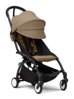 Stokke Коляска 2 в 1 Yoyo3 с мягкой люлькой шасси черное Кофейный — изображение 10