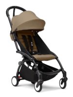 Stokke Коляска 2 в 1 Yoyo3 с мягкой люлькой шасси черное Кофейный — изображение 9