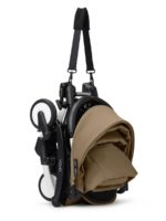 Stokke Коляска 2 в 1 Yoyo3 с мягкой люлькой шасси черное Кофейный — изображение 15