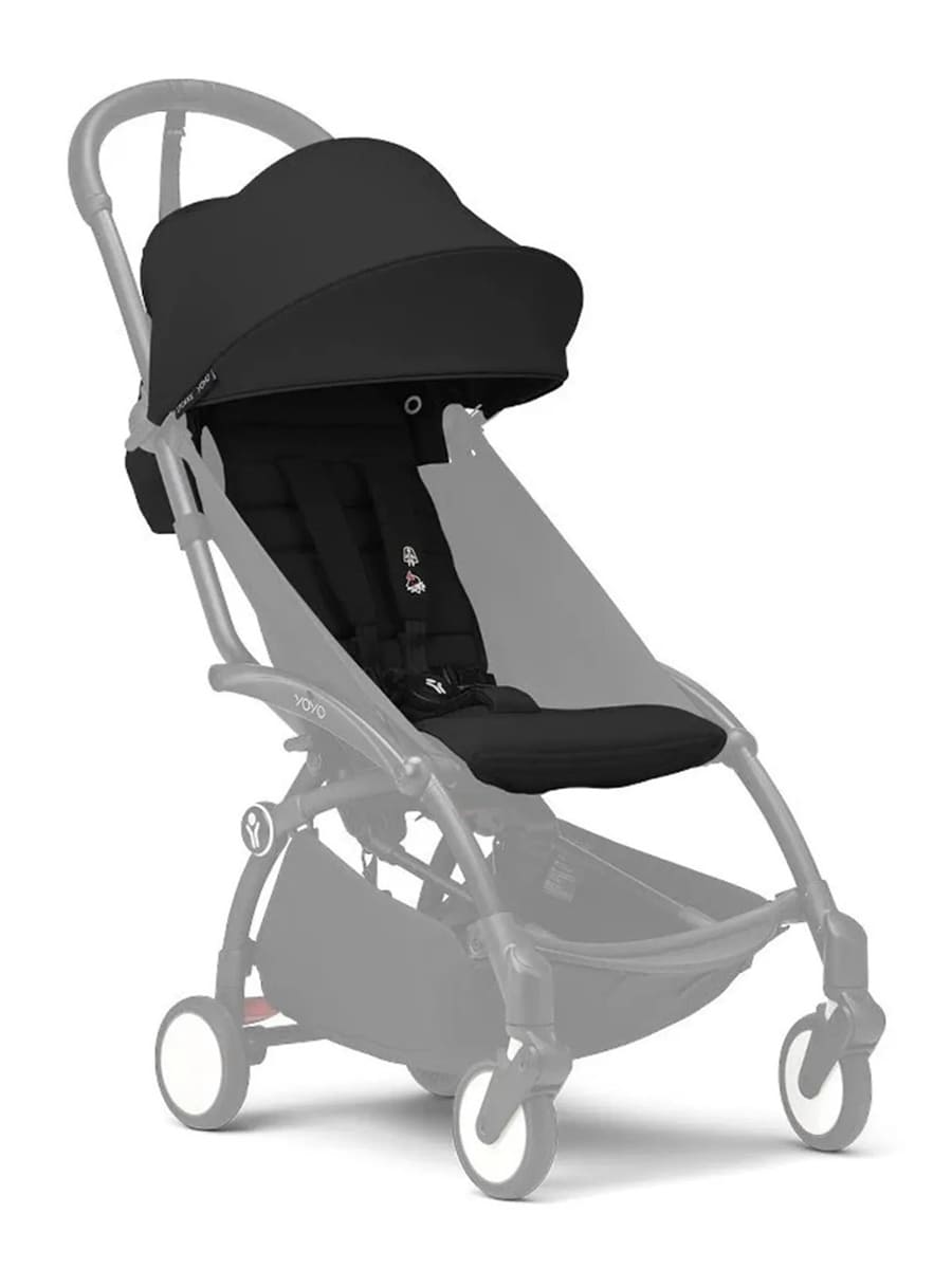 Stokke Текстиль для коляски Yoyo черный (11) Stokke Текстиль для коляски Yoyo Черный — изображение 1