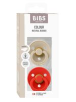 BIBS Набор из 2-х пустышек Colour Latex Anatomical Vanilla/Candy Apple 6-18 месяцев — изображение 4