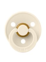 BIBS Пустышка Colour Latex Symmetrical Ivory 0-6 месяцев