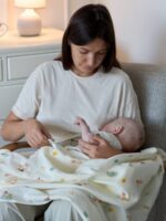 Buba Kids Муслиновая пеленка Утка-мандаринка 115х115см — изображение 4