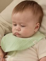 Buba Kids Набор из 3-х слюнявчиков Северный лес/сливочный/морская пена — изображение 3