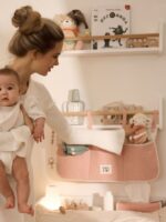 Buba Kids Органайзер для кроватки Кувшинка розовая/пудра — изображение 2