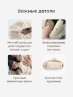 Happy Baby Эргорюкзак Babyhug Milky — изображение 12