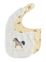 Happy Baby Комплект из 2-х нагрудников Horse