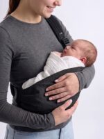 Happy Baby Переноска-слинг Babybond Black — изображение 2