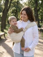 Happy Baby Переноска-слинг Babybond Milky — изображение 4