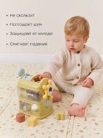 Happy Baby Складной игровой коврик Soft Floor Terrazzo бежевый — изображение 5