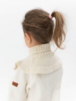 Mimibaby Манишка из шерсти мериноса молочная — изображение 2