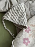 Mimibaby Шапка из шерсти мериноса Эльф жемчужная — изображение 2