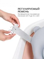 Miyoumi Складная ванночка для купания с гамаком, подставкой, ковшиком Blush — изображение 10
