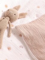 Perina Комплект постельного белья Muslin планеты/латте 120х60см — изображение 12