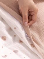 Perina Комплект постельного белья Muslin планеты/латте 120х60см — изображение 14