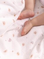 Perina Комплект постельного белья Muslin планеты/латте 120х60см — изображение 7