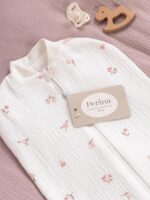 Perina Пеленальный кокон из муслина лето розовое — изображение 2