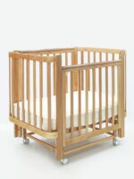 Antemi Комплект мебели с кроваткой Terra Light, комодом Fred, матрасом 100х70см и пеленальным столиком дерево — изображение 5