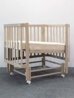 Antemi Комплект мебели с кроваткой Terra Light, комодом Fred, матрасом 100х70см и пеленальным столиком капучино — изображение 7
