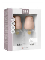 BIBS Набор из 2-х полипропиленовых бутылочек с латексной соской 150мл Blush — изображение 4