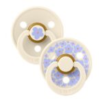 BIBS Набор из 2-х пустышек Studio Colour Jasmine Ivory Mix 0-6 месяцев