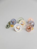 BIBS Набор из 2-х пустышек Studio Colour Jasmine Blush Mix 0-6 месяцев — изображение 4