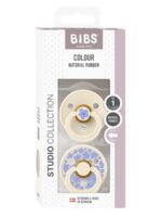BIBS Набор из 2-х пустышек Studio Colour Jasmine Ivory Mix 0-6 месяцев — изображение 5