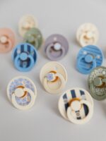 BIBS Набор из 2-х пустышек Studio Colour Jasmine Ivory Mix 0-6 месяцев — изображение 4