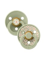 BIBS Набор из 2-х пустышек Studio Colour Jasmine Sage Mix 6-18 месяцев