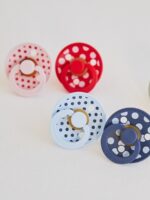 BIBS Пустышка Studio Colour Polka Baby Blue/Steel Blue 6-18 месяцев — изображение 2