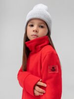 Bodo Костюм из флиса (кофта с воротником-стойкой, брюки) красный — изображение 5